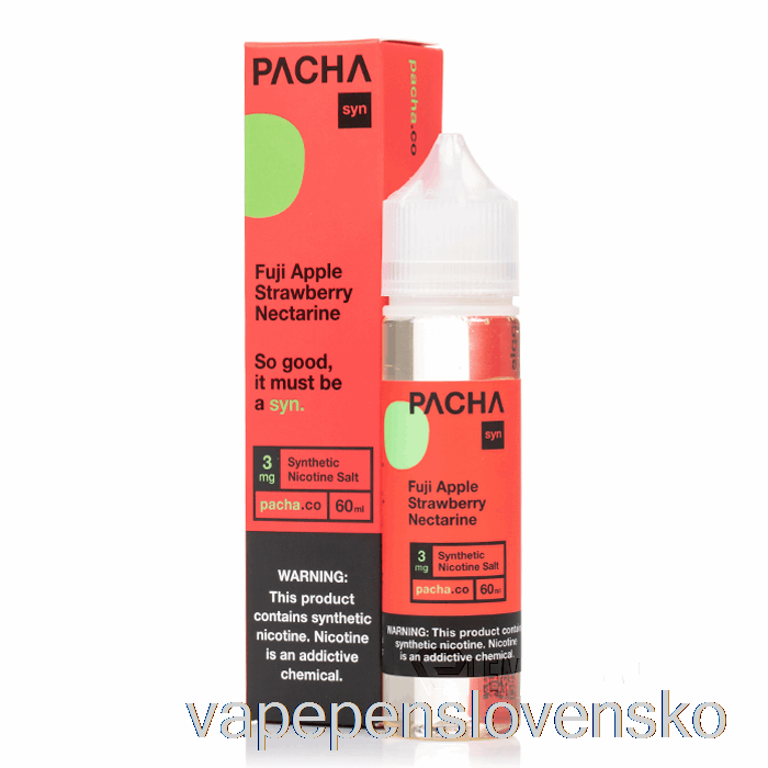 Fuji Jablko Jahoda Nektarinka - Pachamama - 60ml 3mg Vape Shop Bratislava